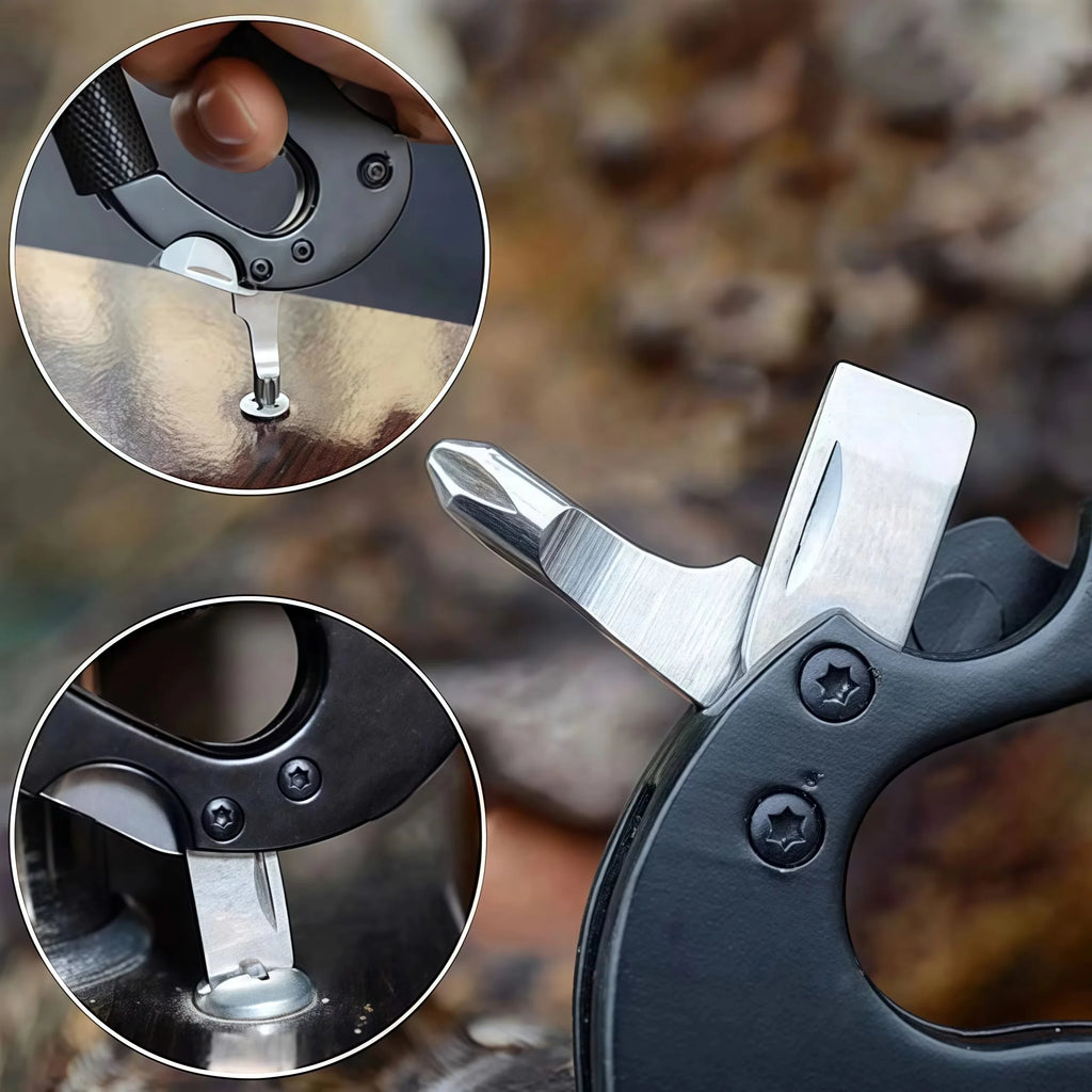 5-in-1 Multifunctional Carabiner.