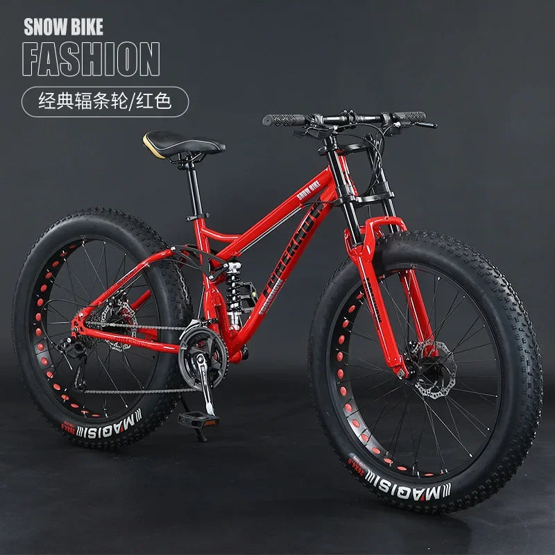 26inch Aluminum Alloy 4.0 Fat Bicycles Mountain Fat Bike.