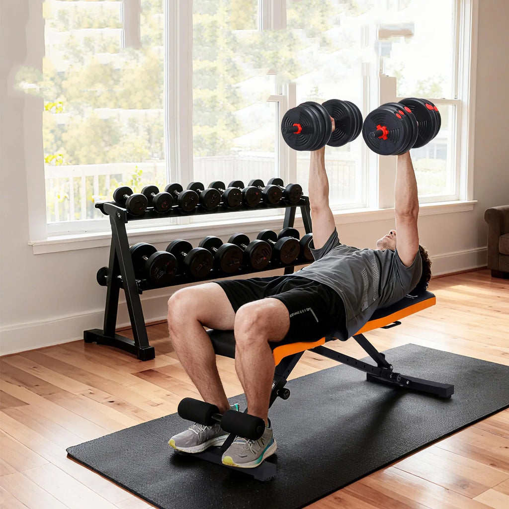 Heavy Duty 1000LB Adjustable FID Weight Bench.