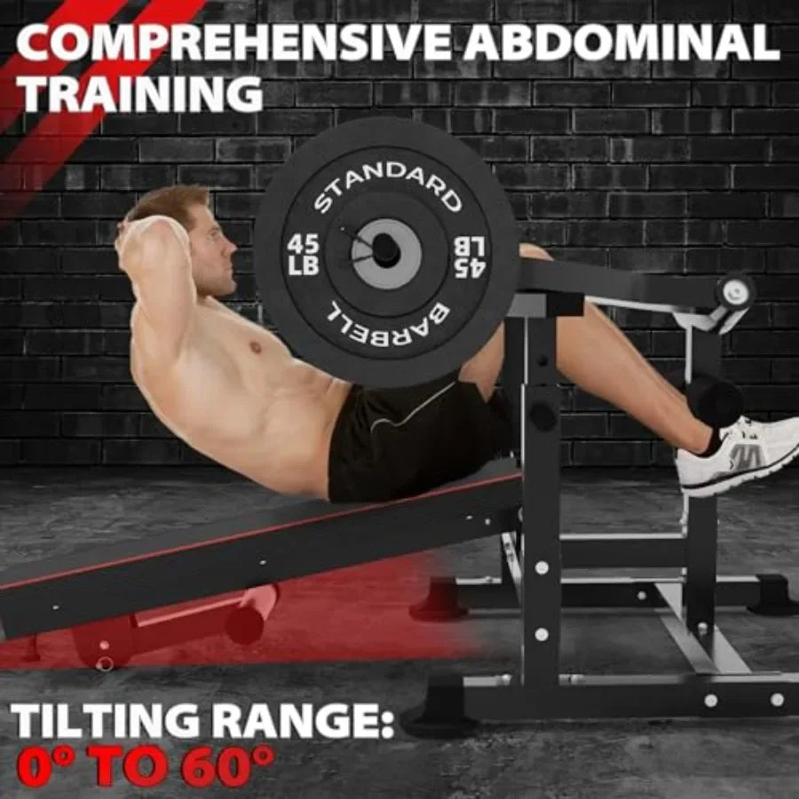 AB Workout & Strength Training Equipment,Adjustable Chest Press Machine with Independent Converging Arms.