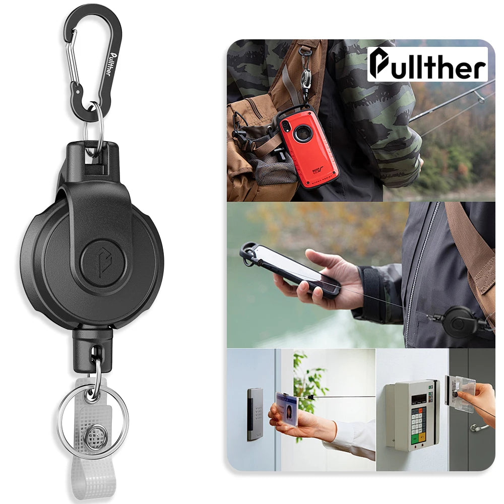 Retractable Key‌ Chain for man.