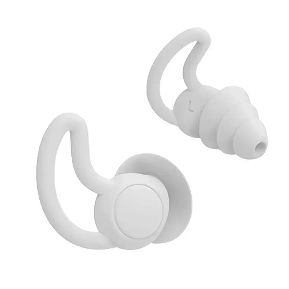 3-Layer Silicone Earplugs for Swimming.