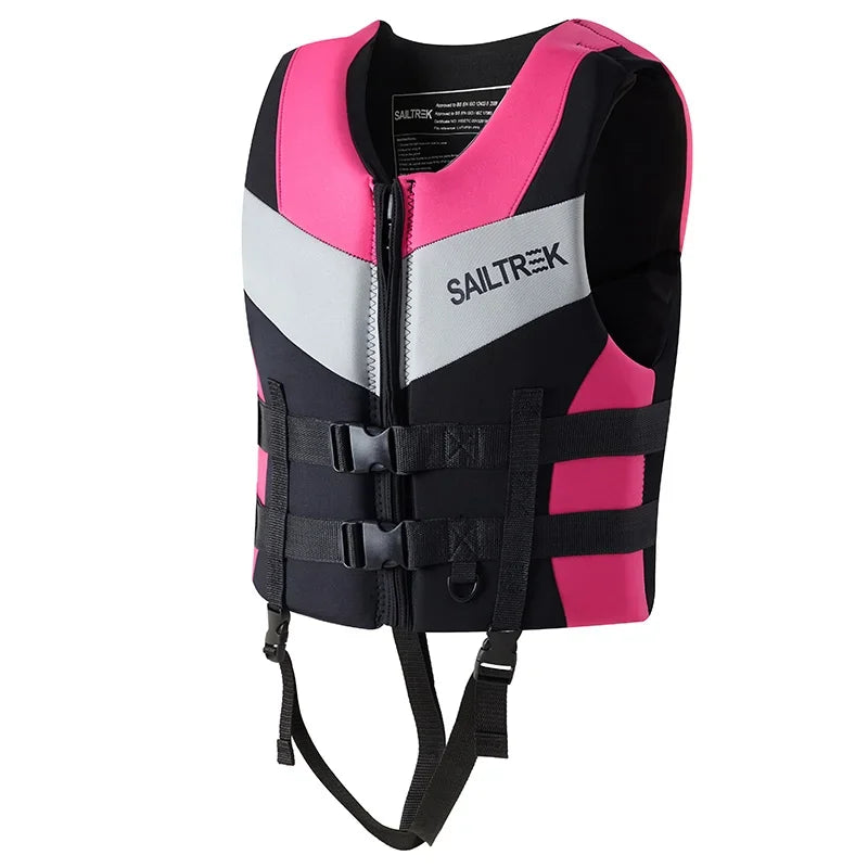 Life Vest for Adults, Kayak, Kitesurf, Jet Ski Life, Jacket Motorboats, and Rafting.