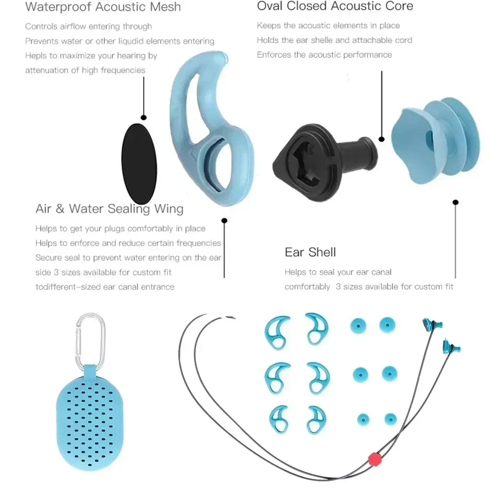 Swimming Ear Plugs for Adults.