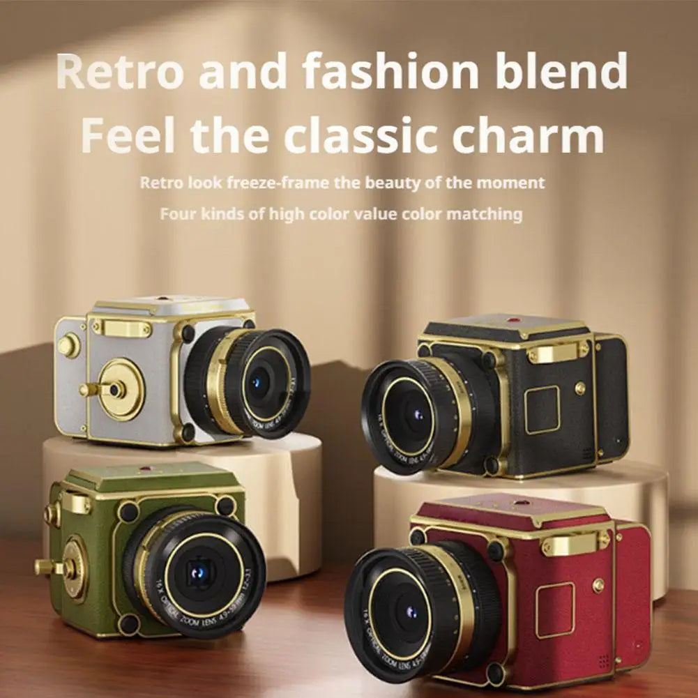 Retro CCD Digital Camera Portable Mini Camera.