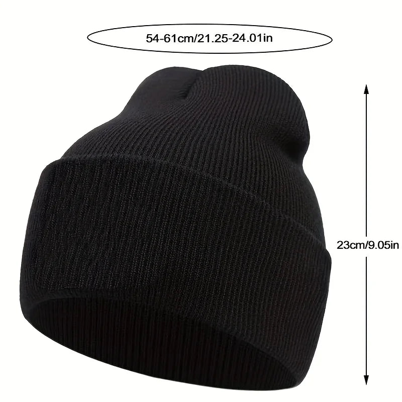 autumn and winter men's and women's outdoor fashionable warm woolen hat