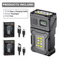 2/1Pcs Portable Flashlight.