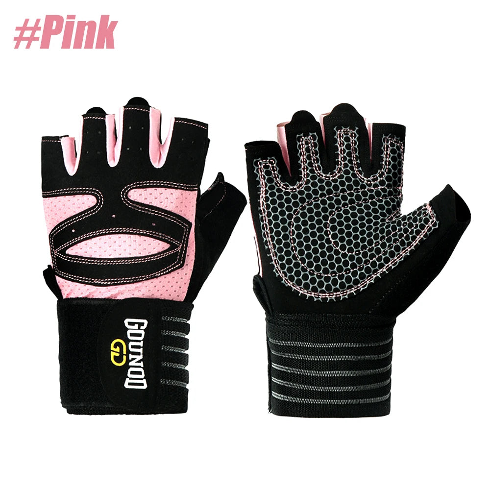1Pair Workout Gloves for Men and Women.