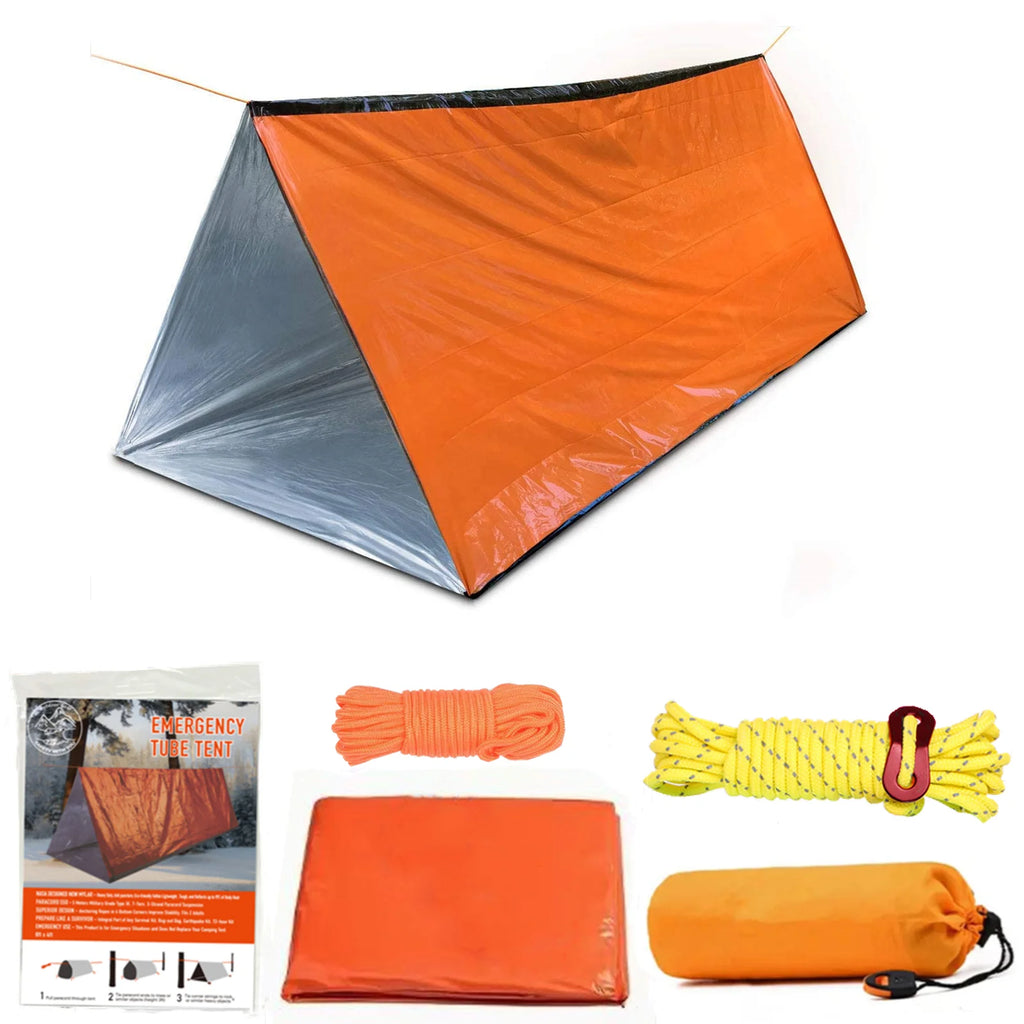 2 Person Emergency Tent Casa De Waterproof Camping.