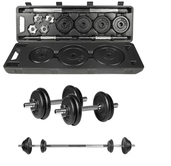 2026 High Quality Cast Iron and Painting Weight Adjustable Dumbbell Set