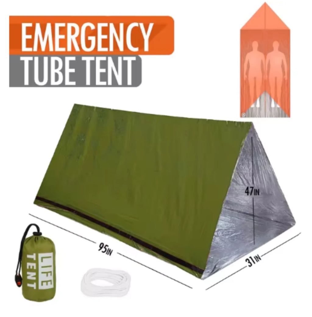 2 Person Emergency Tent Casa De Waterproof Camping.