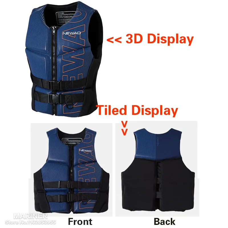 Life Vest for Adults, Kayak, Kitesurf, Jet Ski Life, Jacket Motorboats, and Rafting.