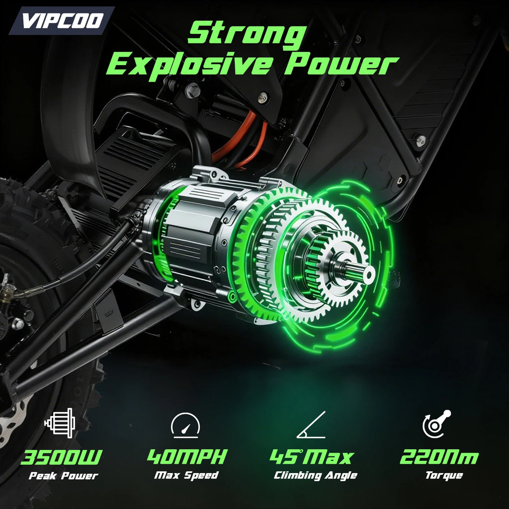 【1 Year Warranty】H3 Electric Motorcycle.
