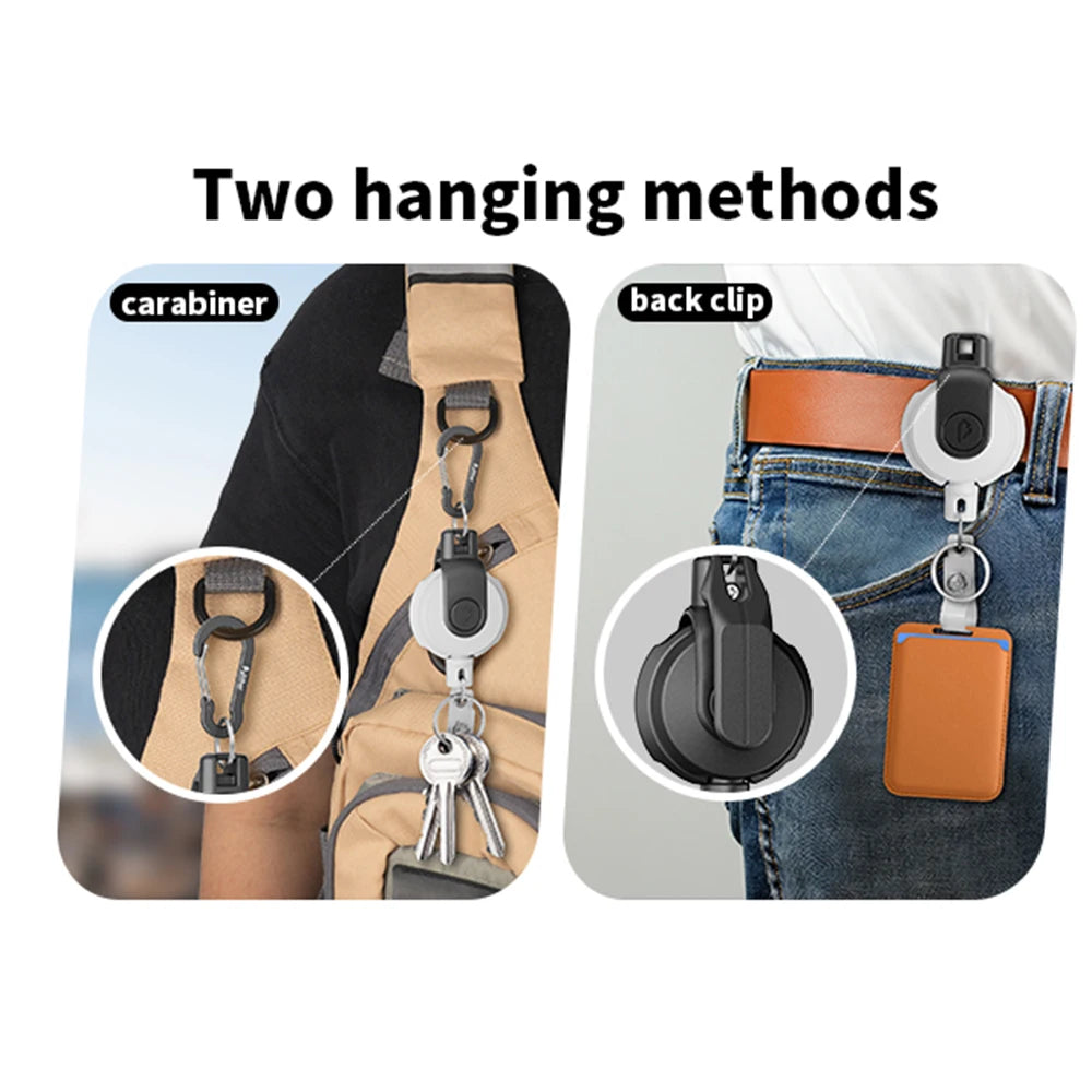 Retractable Key‌ Chain for man.