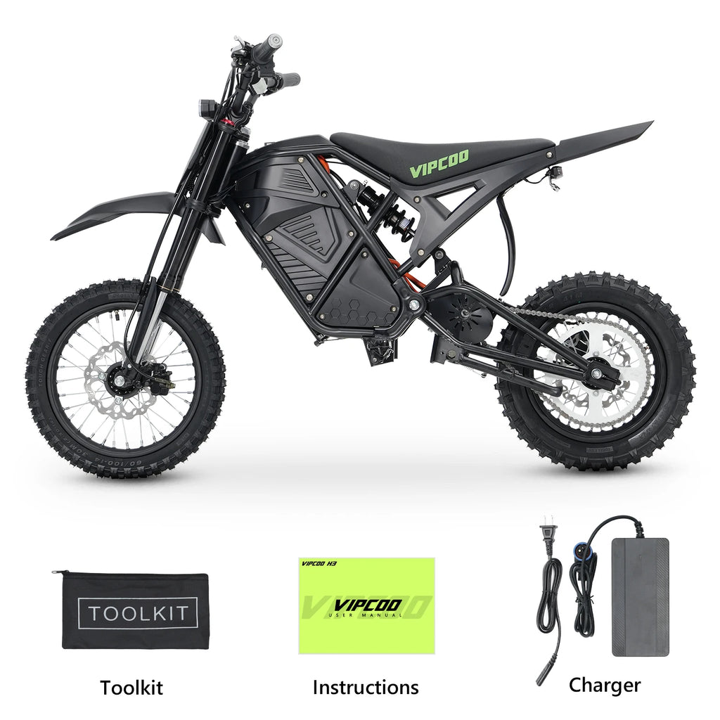 【1 Year Warranty】H3 Electric Motorcycle.