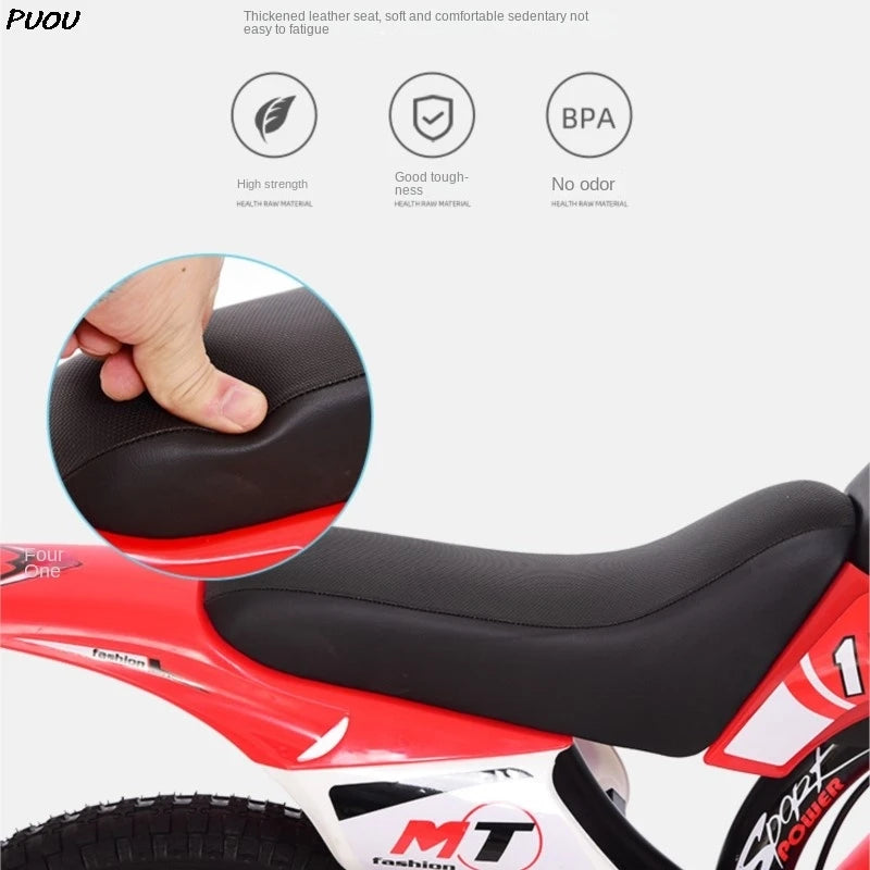 Children's Motorcycle Bicycle for Boys and Girls.