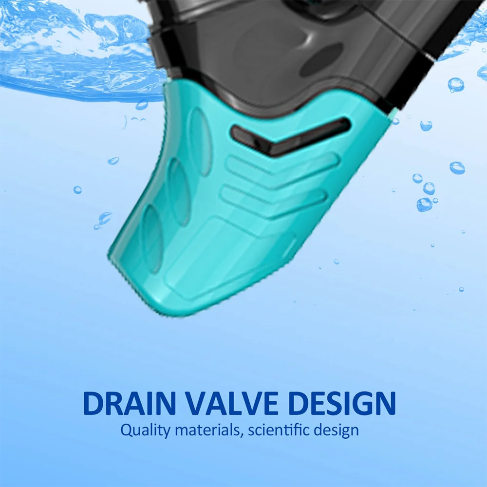 Full Dry Snorkel Easy-Breath Diving Snorkel.