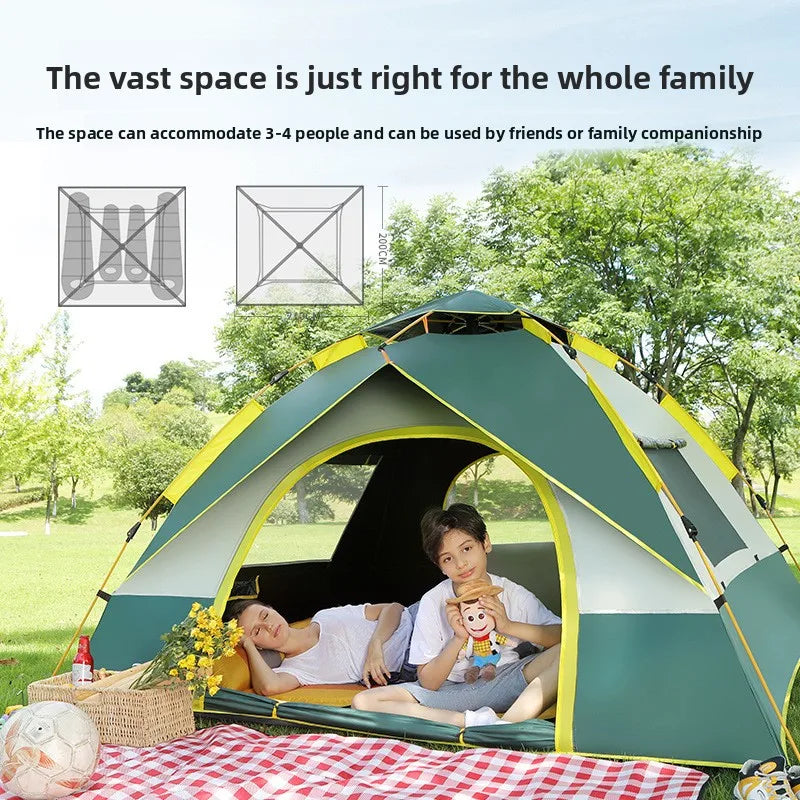 Family Dome Camping Tent.