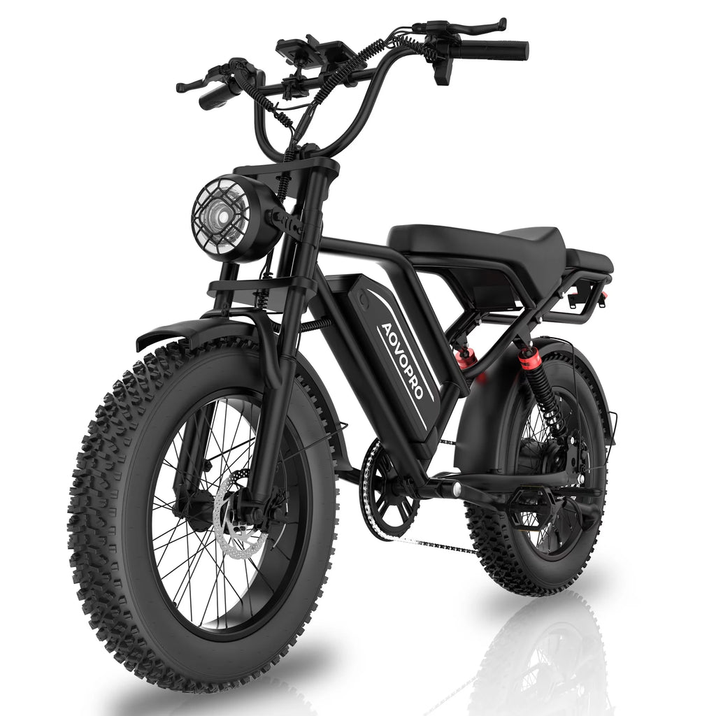AP20 Electric Bike 1500W 20" Fat Tire 31mph Top Speed.