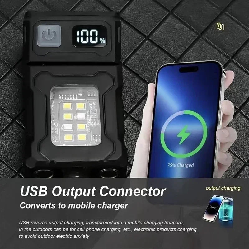 2/1Pcs Portable Flashlight.