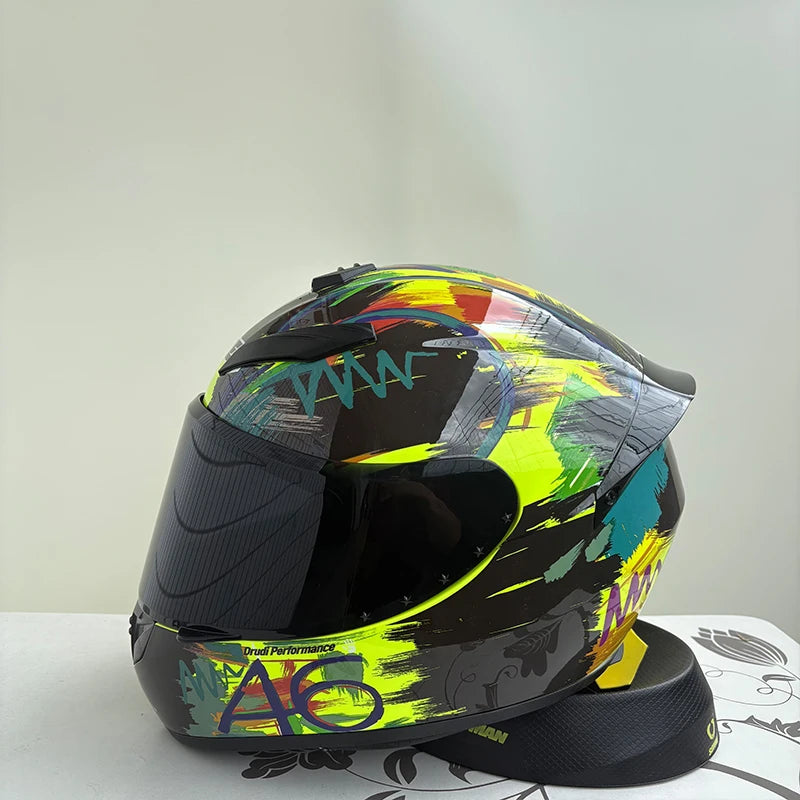 Full Face Motorcycle Helmet Men and Women.