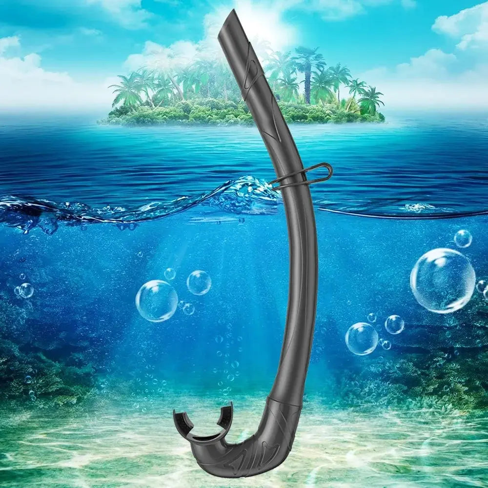 Soft Silicone Diving Snorkel.