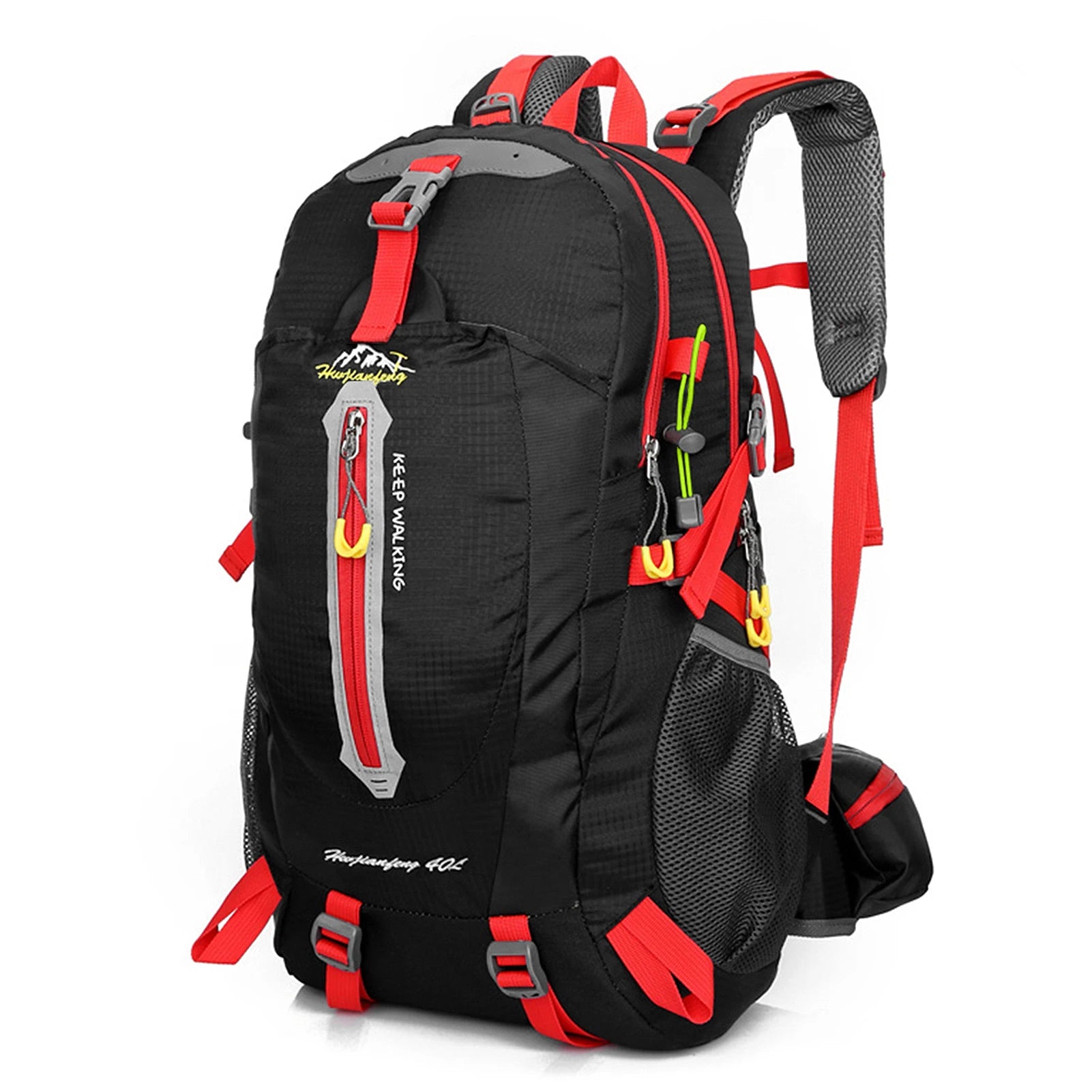 40L Water Resistant Travel Backpack.