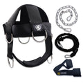 Neck Head Harness Weightlifting Training with Resistance Bands.