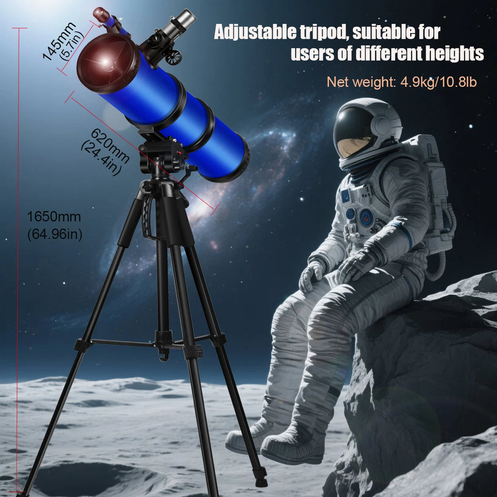 BORWOLF Reflective Astronomical Telescope.