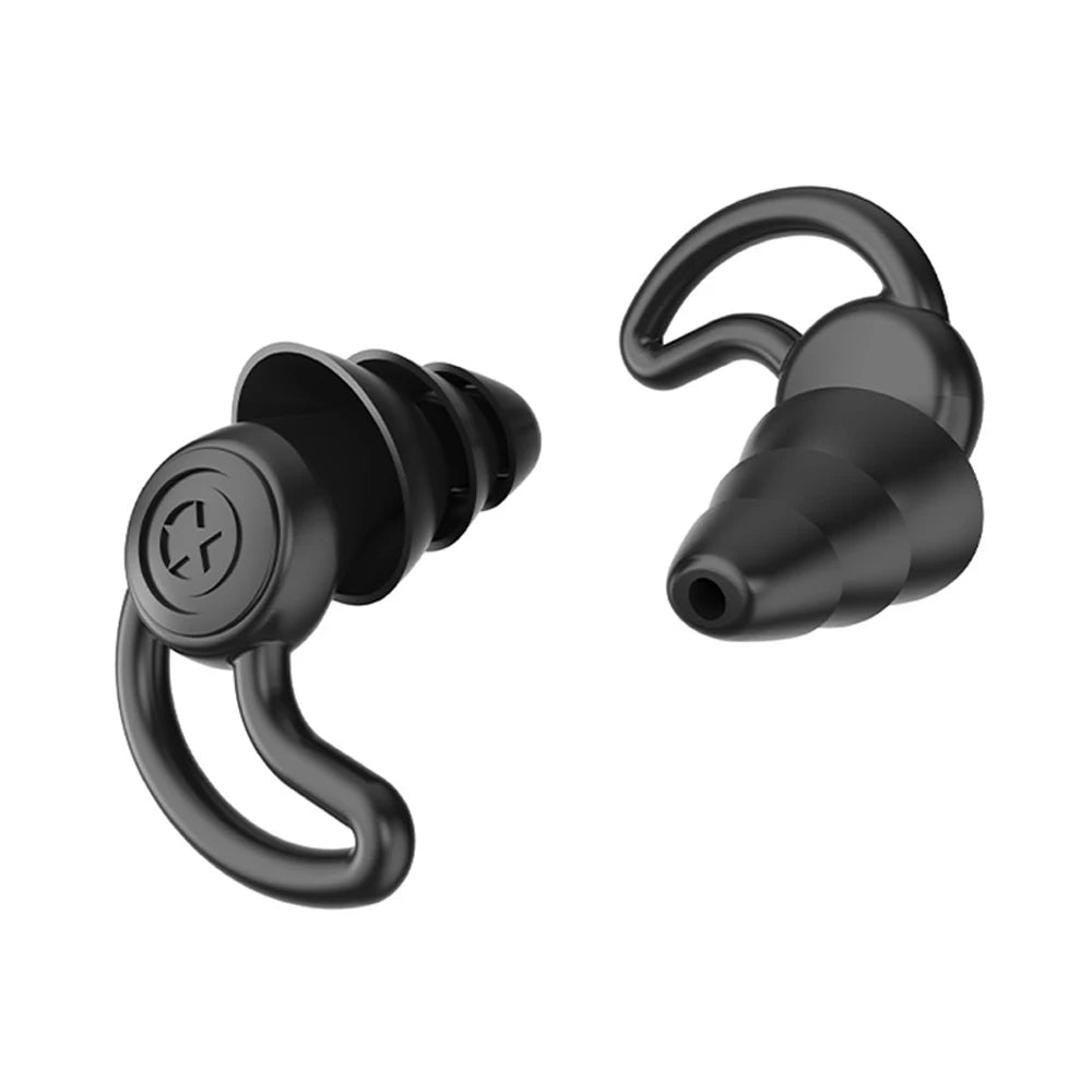 3-Layer Silicone Earplugs for Swimming.