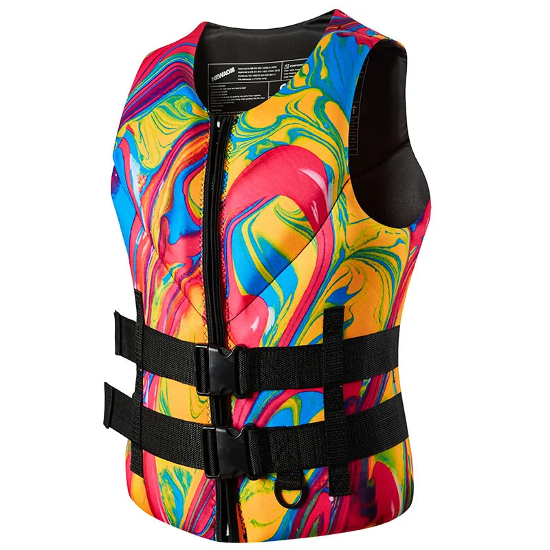 Life Vest for Adults, Kayak, Kitesurf, Jet Ski Life, Jacket Motorboats, and Rafting.