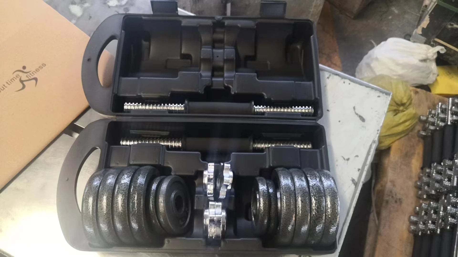 10kg 15kg 20kg 30kg Gym Home Weightlifting Dumbbells.