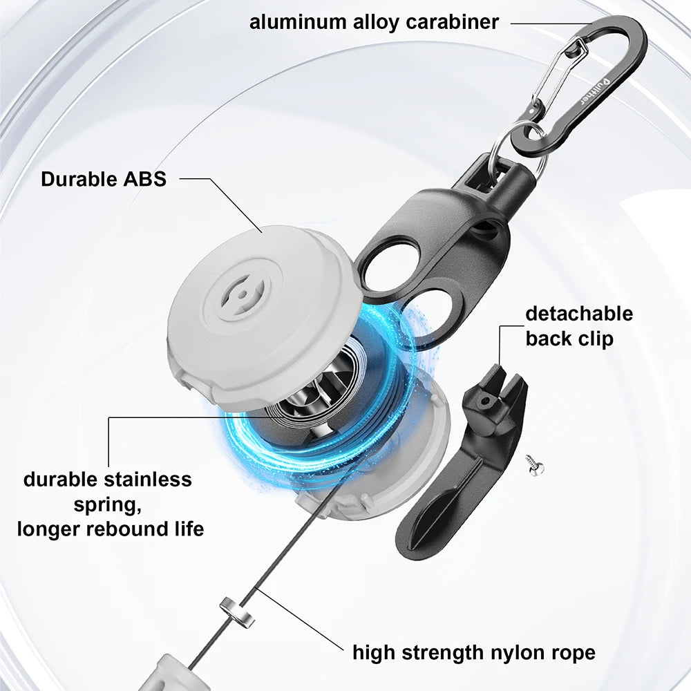 Retractable Key‌ Chain for man.