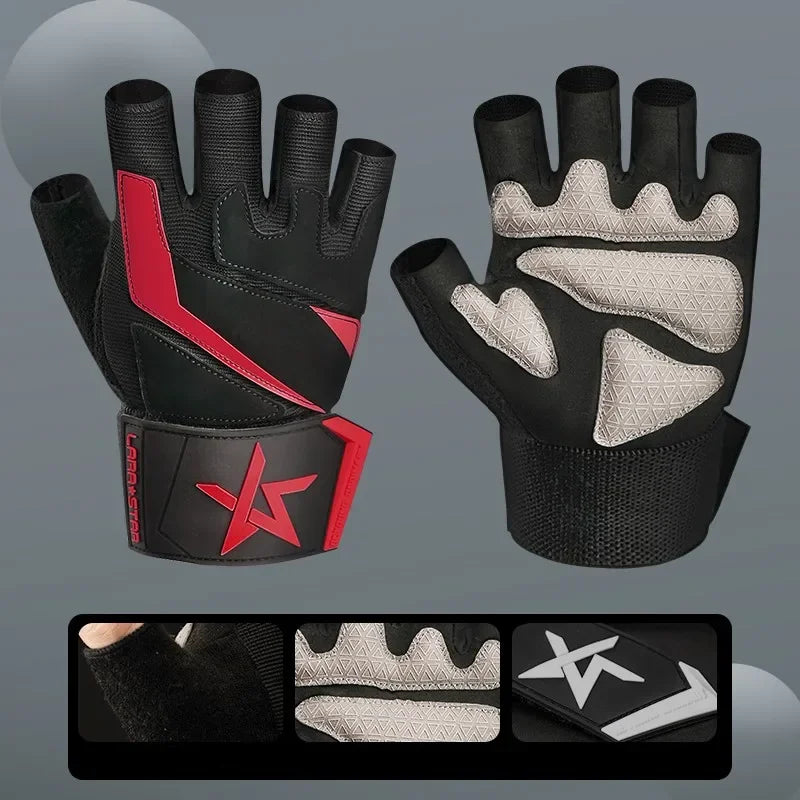 Gym Gloves, Fitness Weightlifting Gloves and Body Building.