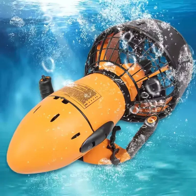 300W Water Sports Jet Ski Sea Scooter underwater.