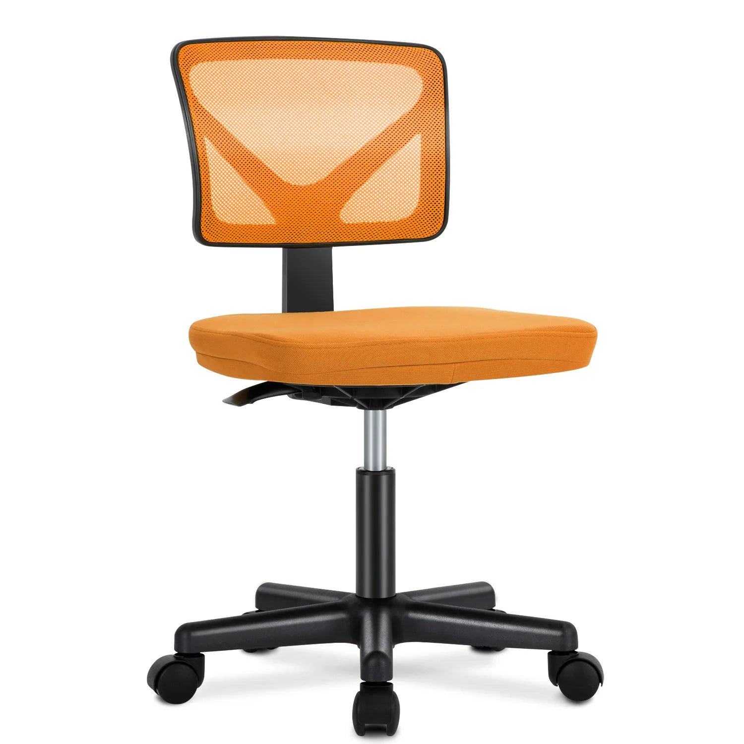 JHK Mesh with Lumbar Support Armless Office Chair