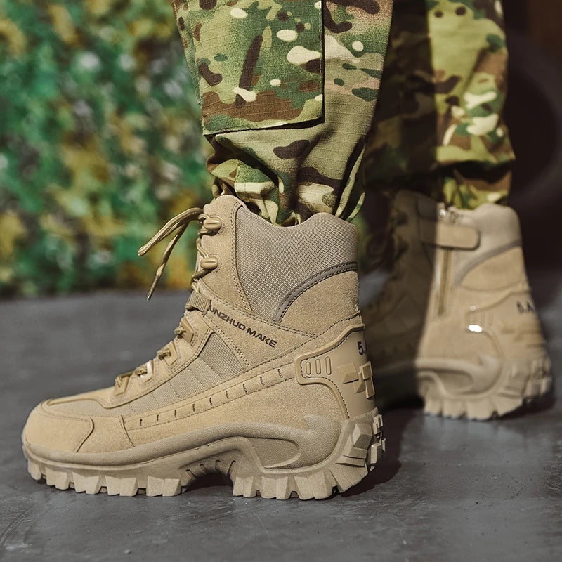 Men's Desert Combat Boots Outdoor Non-Slip Tactical Boots