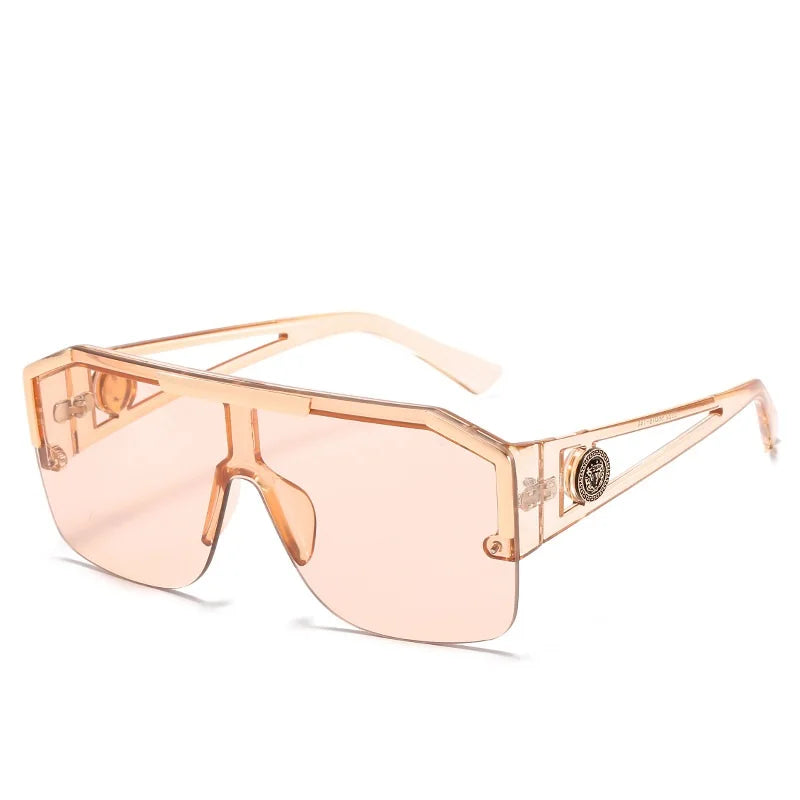 1/2PCS Men And Women Oversized Square Fashion Sunglasses Sports