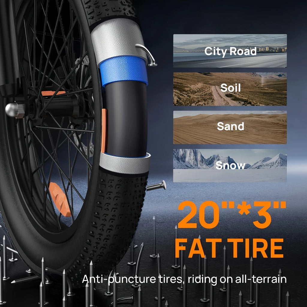 1000W E20 Electric Bike.