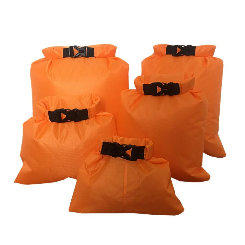 5pcs Waterproof Dry Bag for Camping Drifting Hiking, Swimming and Rafting.