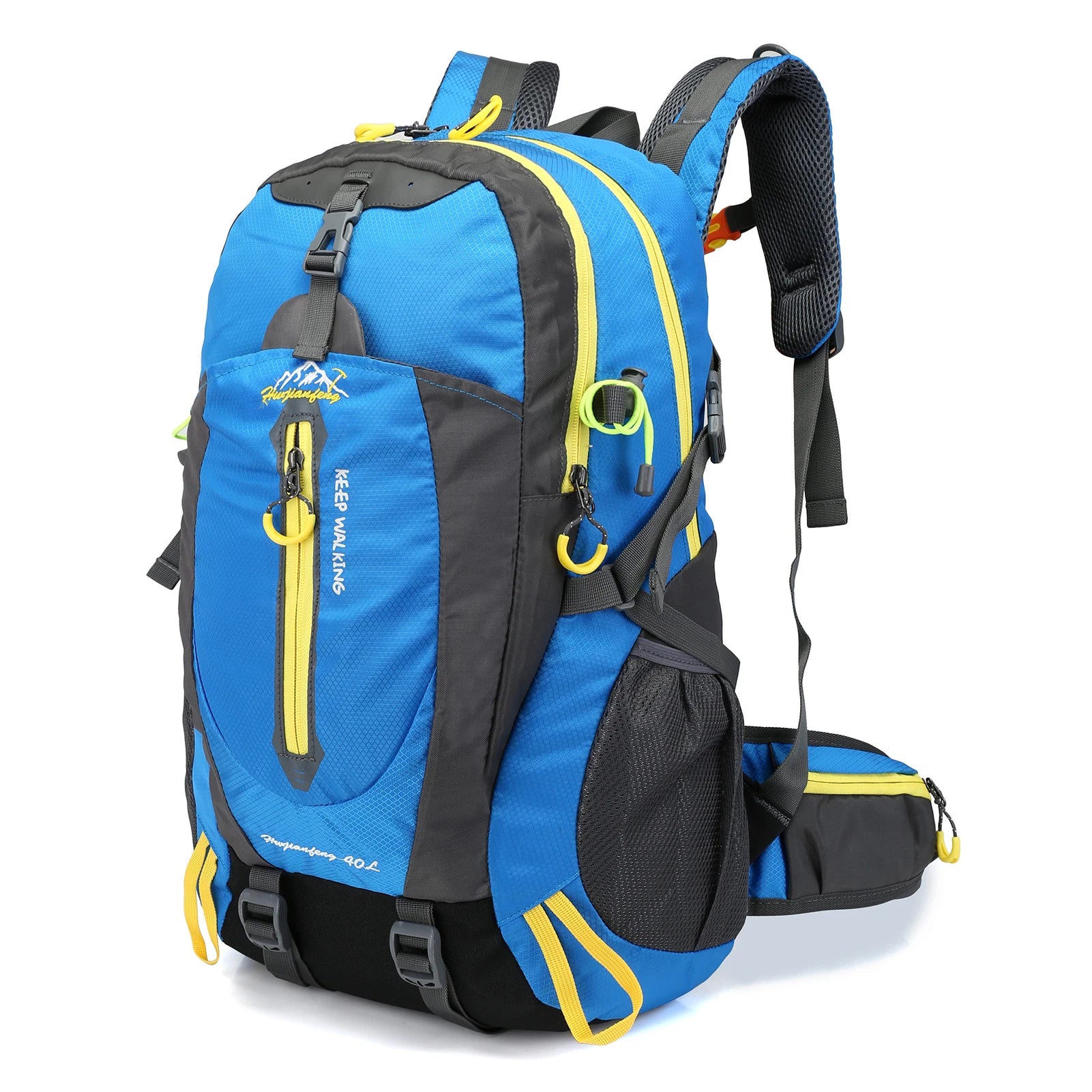 40L Water Resistant Travel Backpack.