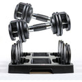CAP Barbell ADJUSTABELL Adjustable Round Dumbbell Weights.