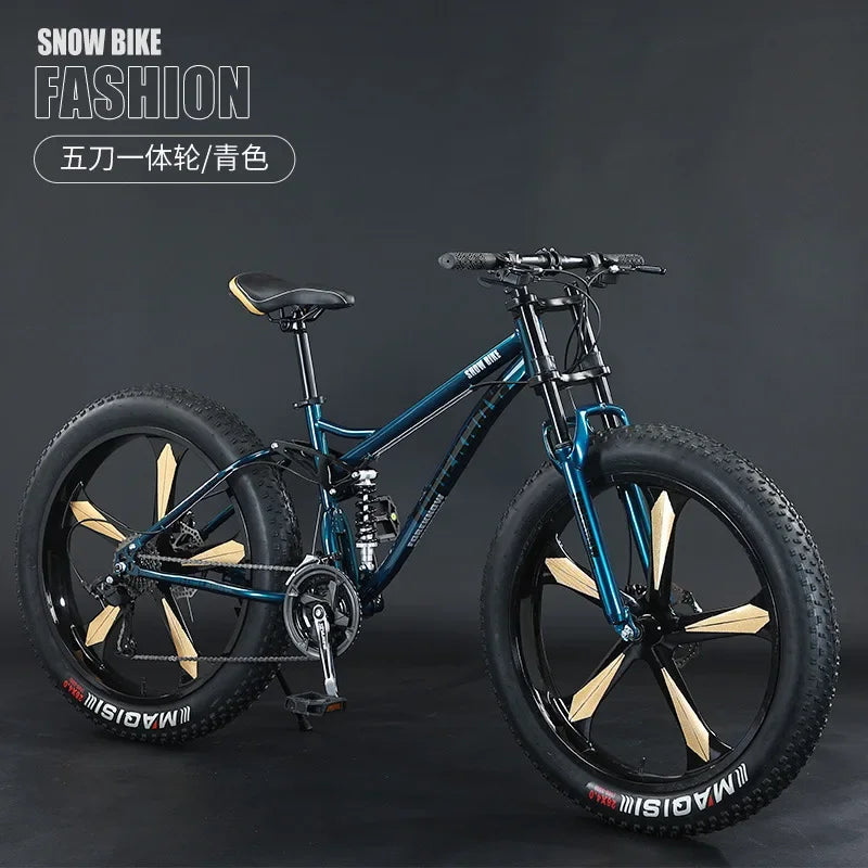 26inch Aluminum Alloy 4.0 Fat Bicycles Mountain Fat Bike.