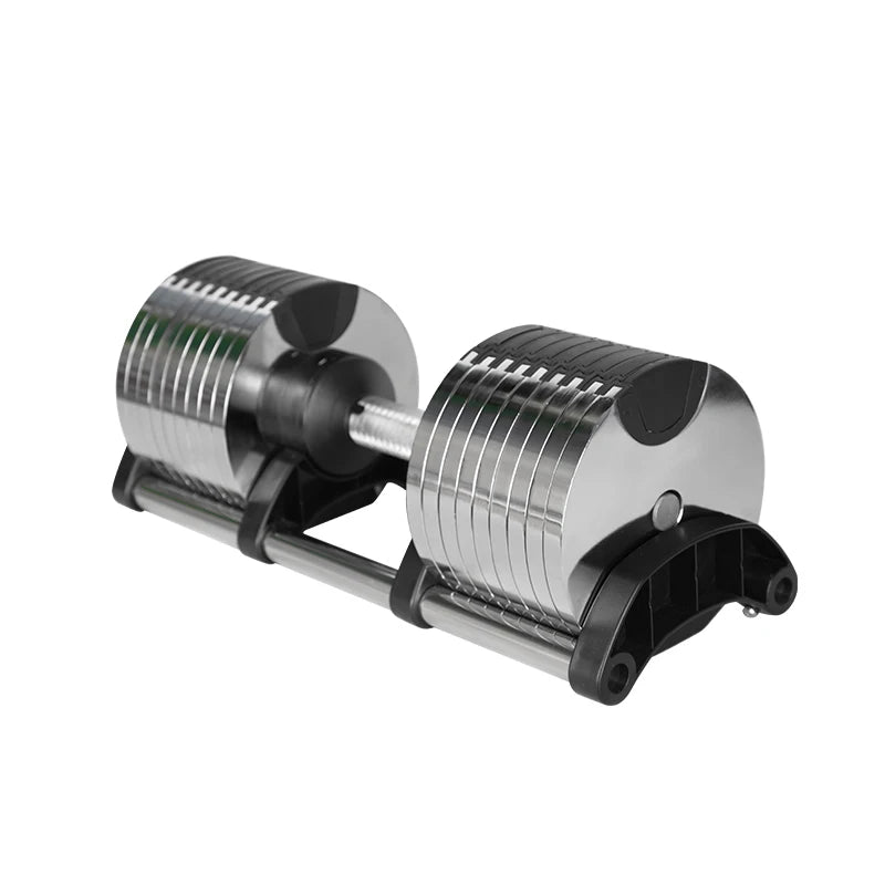 Chrome Adjustable Dumbbell.