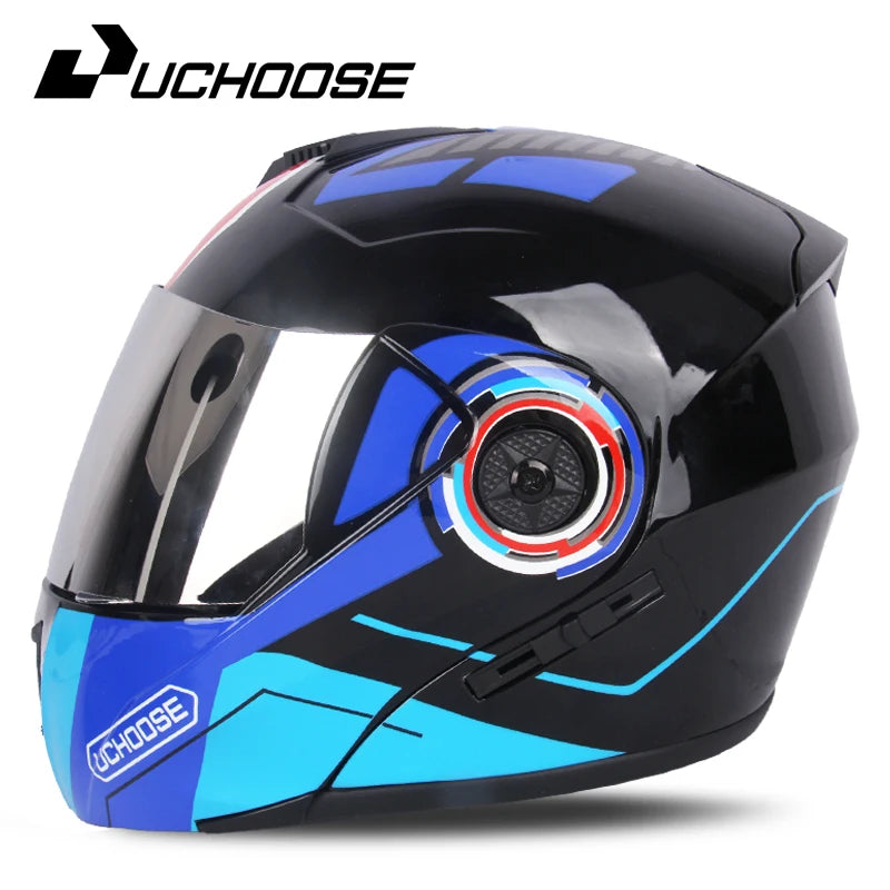 Unisex Racing Motobiker Flip Up Helmets.