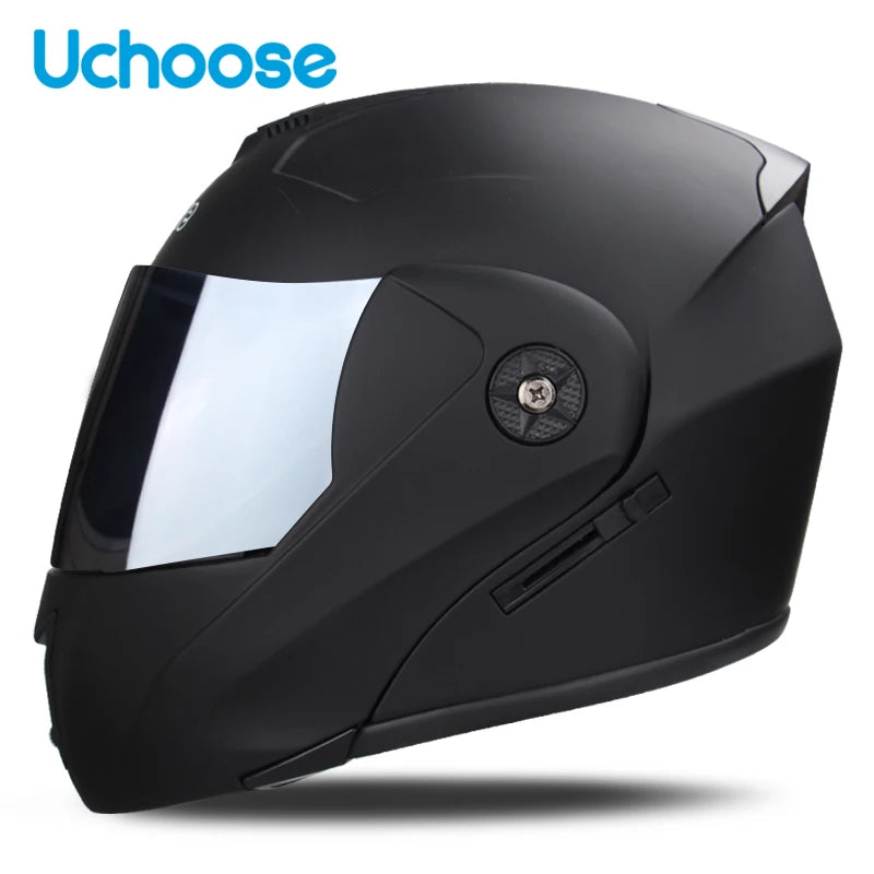 Unisex Racing Motobiker Flip Up Helmets.