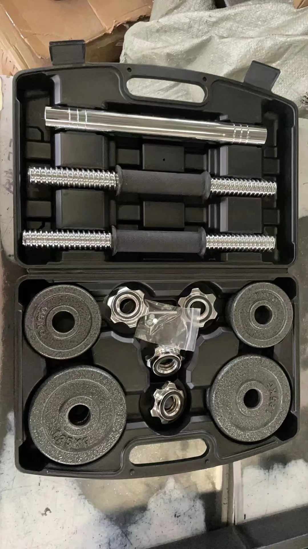10kg 15kg 20kg 30kg Gym Home Weightlifting Dumbbells.