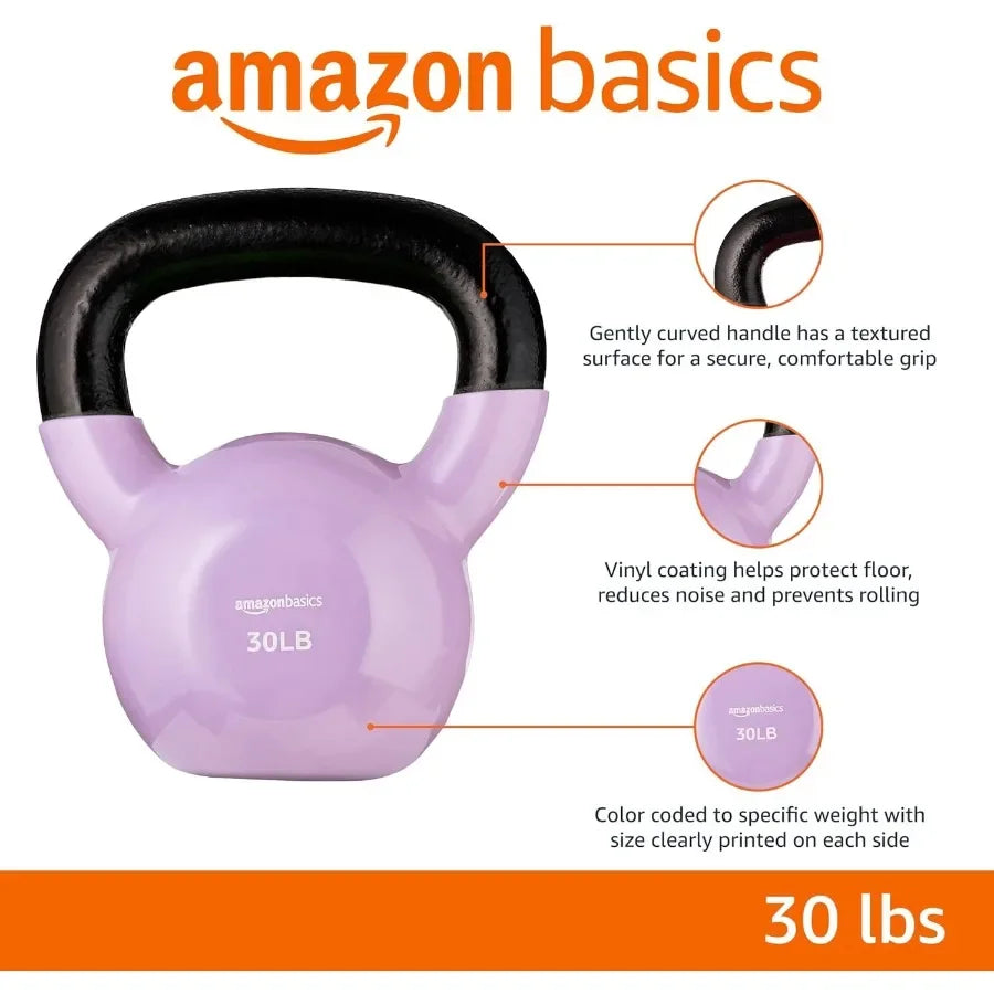 Basics Vinyl Kettlebell.