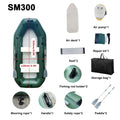 3m Inflatable High-Speed PVC Rowing Kayak.