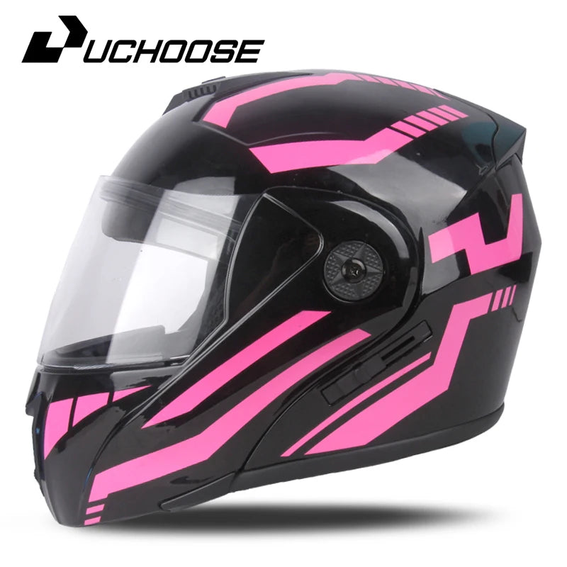 Unisex Racing Motobiker Flip Up Helmets.